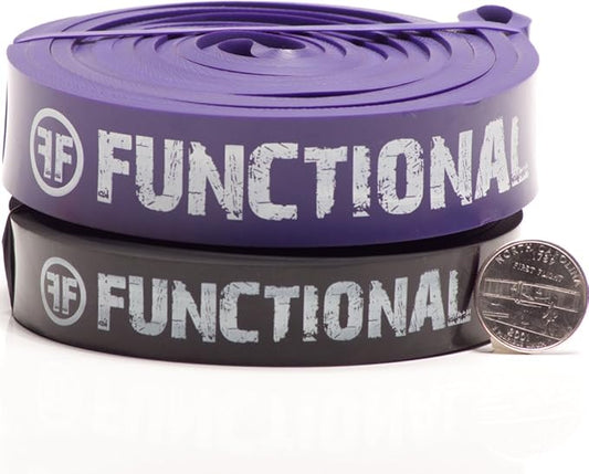 Pull Up Assist Bands Set by Functional Fitness. Heavy Duty Resistance and Assistance Training Band-FlexoryFit