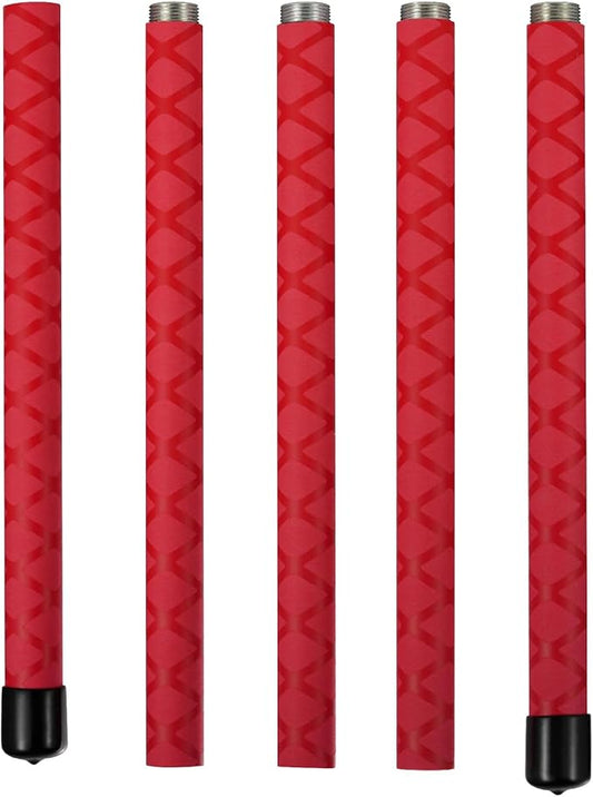 The Huang Yunming yoga stick is made of sturdy steel that is 5 feet high and an adjustable stretching stick, providing flexibility, agility, and balance. Multi functional fitness stick with 5 steel pipes-FlexoryFit