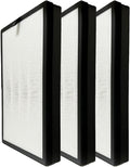Nispira H05 3-In-1 True HEPA Filter Replacement Compatible with HIMOX Air Purifier H05, 3 Pack