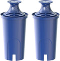 Replacement Alkaline Filters for All Brita® Pitchers and Dispensers, Fits Brita® Classic OB03, Mavea® 107007, and More, NSF/ANSI 42 Certified, Last Up to 2 Months or 40 Gallons (Pack of 2)
