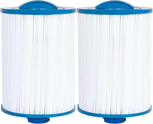 Future Way Hot Tub Filter Replacement for Pleatco PWW50P3(1 1/2" Coarse Thread), Unicel 6CH-940, Filbur FC-0359, Waterways 817-0050, Viking Spa Filter, Screw in SAE Thread Filter, 45 Sq.Ft, 2 Pack