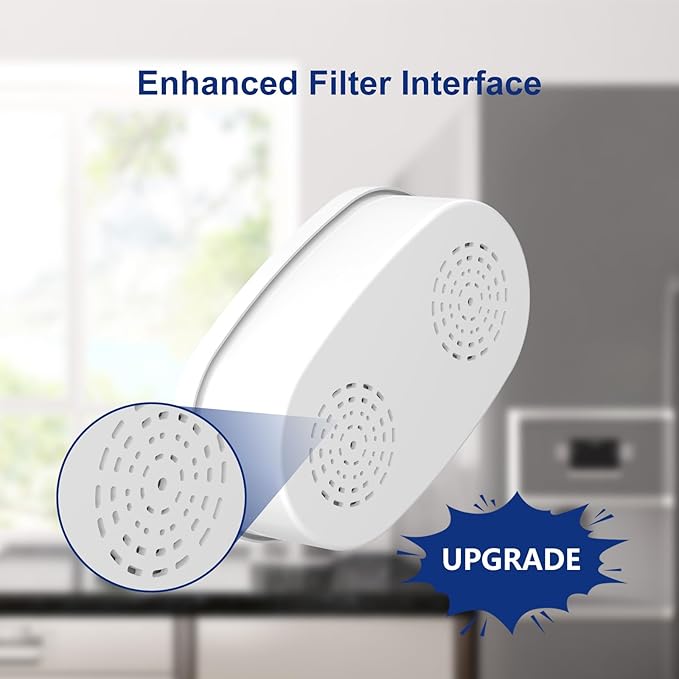 4 Pack Waterdrop® Replacement Filter WD-PF-01A Plus,Reduces PFOA/PFOS, Chlorine, Compatible with Waterdrop® Pitchers Replacement Filter，Lasts 3 Months or 200 Gallons, Premium Water Filtration