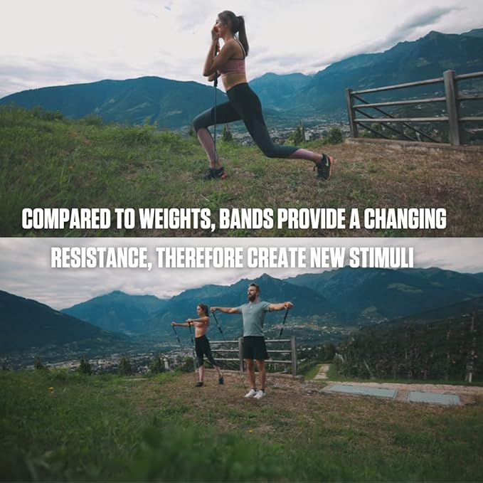 Angles90 Resistance Bands - Combine Resistance, Suspension & Weight Training - Home Workout Equipment-FlexoryFit