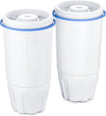 BOGDA 2 Pack Water Filter Replacement Zero, 5-Stage Compatible with Zero Pitcher and Dispenser, Fit for Zero Filter Water Replacement Filters and ZR-001 ZR-017 ZR-004