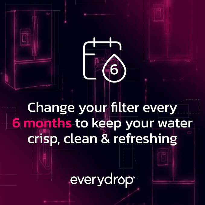 everydrop by Whirlpool Ice and Water Refrigerator Filter 5, Single-Pack - Image 8
