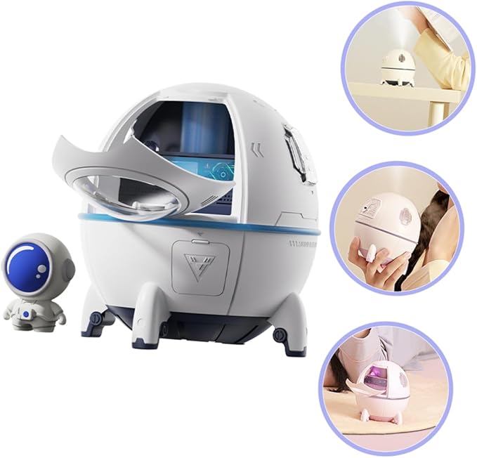 Humidifier Astronaut Night Light Car Humidifier Diffuser Personal for Bedroom Scent Diffuser
