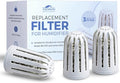 Fits Most Ultrasonic Humidifier Replacement Filters for Home, Cool Mist Demineralization Cartridges, Ceramic Filter Stone Material, 3 Pack, 6 Months Each - Aennon