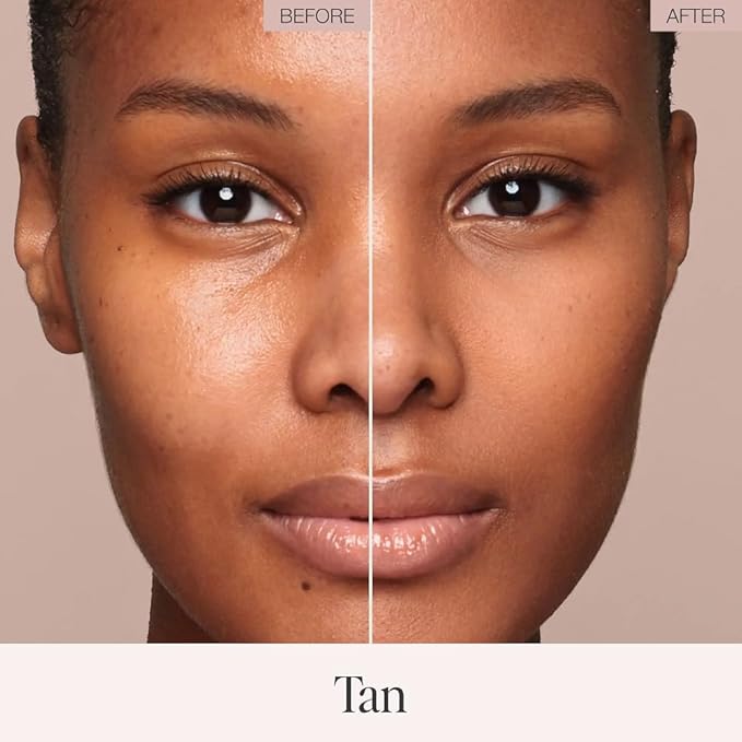Jouer Soft Focus Hydrate & Setting Powder - Pressed Powder with Matte Finish - Blurring Powder for Fine Lines and Pores - Set Face Makeup Foundation or Concealer - Tan-FlexoryFit