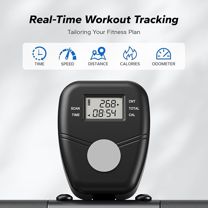 Squat Machine, MERACH R07 2 in 1 Squat Rowing Machine, Easy Setup & Foldable Exercise Equipment, Glute Trainer Machine, Glutes & Leg Home Workout Machine-FlexoryFit