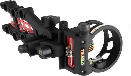 TRUGLO Carbon Hybrid Ultra Lightweight Micro-Adjustable 5-Pin Hunting Bow Sight