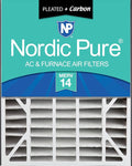 Nordic Pure 20x25x5 Air Bear AC Filter Replacement MERV 14 Plus Carbon 1 Pack by NordicPure