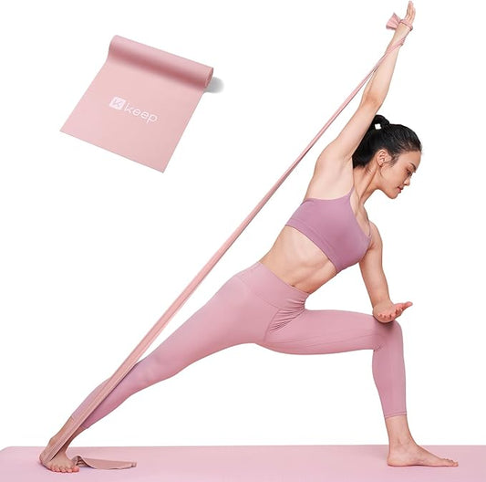 KEEP Resistance Bands for Working Out, Exercise Bands for Legs and Booty, Natural Latex Workout Bands for Women and Men, Stretch Bands for Exercise, Physical Therapy, Fitness, Pilates-FlexoryFit
