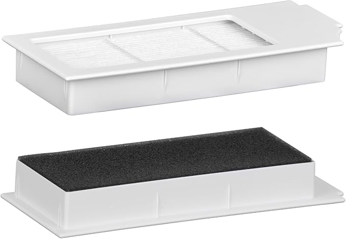 (5 Pack) N20 Plus HEPA Filter Compatible With ECOVACS DEEBOT N20 Plus/ N20 Pro Plus/ X1 Omni/ T10/ T10 Plus/ T10 Turbo/ T10 Omni, Robot Vacuum Filter Kit, Replacement Filters Accessories, White