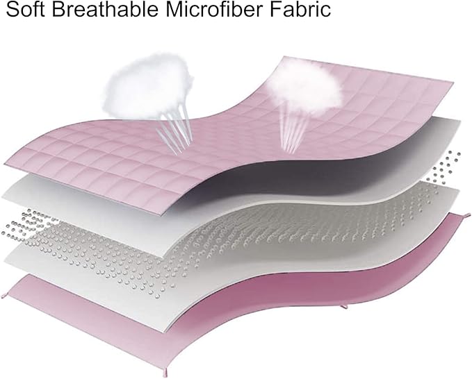 L'AGRATY Weighted Blanket - 88"x104" 30lbs Cooling Breathable Heavy Blanket Microfiber Material with Glass Beads for Adult All-Season Summer Fall Winter Soft Thick Comfort
