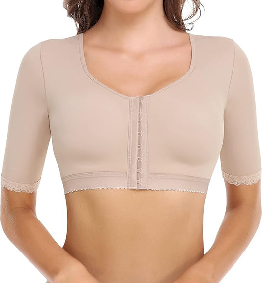 JOYSHAPER Upper Arm Shapers for Women Compression Sleeves Shapewear Crop Top Slimming Arm Slimmer Vest-FlexoryFit