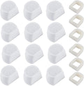 18PCS Carbon Filters and Foam Pre-Filter Replacement Set Compatible by MyfatBOSS