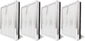 Nispira 3-in-1 True HEPA Activated Carbon Filter Replacement For MA#25 Air Purifier Part MA#25R | Remove Smoke, Dust, Pollen | Size 9.75 x 6.75 x 1.40 Inches | 4 Packs