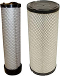 RAParts Air Filter Element Kit 600-185-1320 600-185-1310 Fits Komatsu D20A-7 by ReliableAftermarketParts