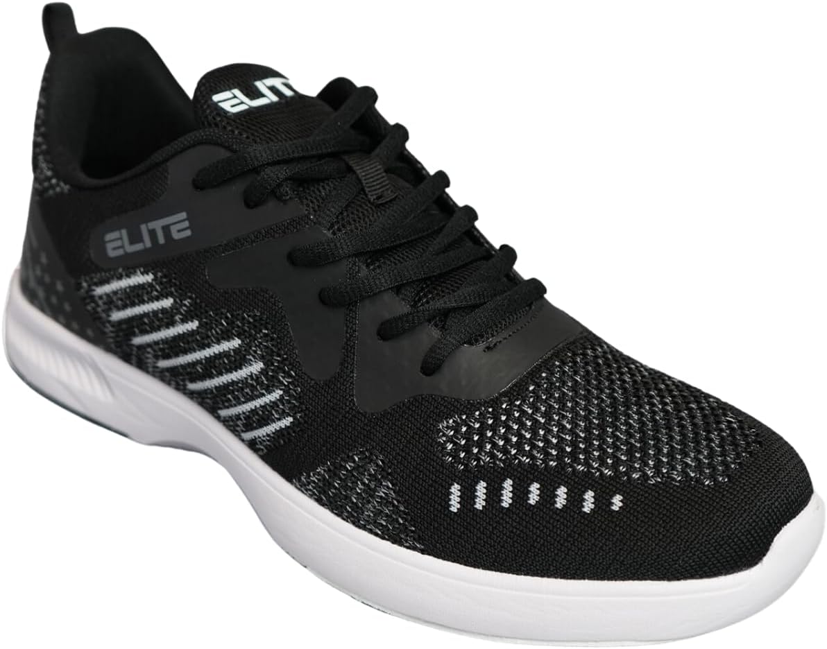 ELITE Men's Freedom USA Flag Bowling Shoes - Universal Sliding Soles, Lightweight, Comfortable with Patriotic Design