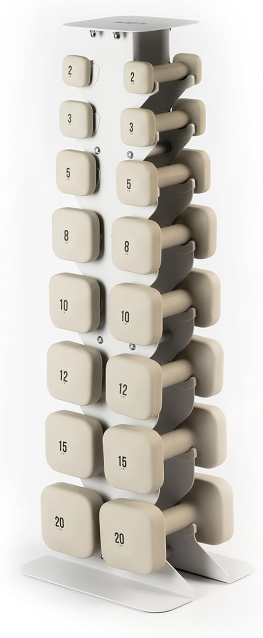 SafeGrip Dumbbells, Anti-Slip, Anti-Roll, Thick Handles, Free Weights, Square Dumbbells for Secure Workouts at Home, Weightlifting, and Personal Training-FlexoryFit
