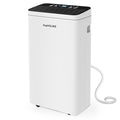 Humsure Dehumidifier 30 Pint 1500 Sq Ft, Dehumidifiers For Home, Dehumidifier With Drainage Hose In Basement Bathroom And Bedroom, Intelligent Humidity Control With 24 Hour Drying Timer