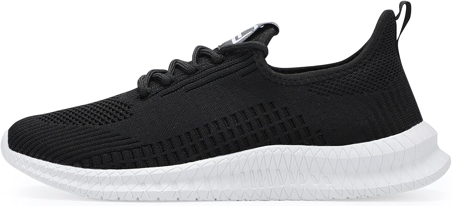 LCGJR Men's Running Shoes Ultra Lightweight Breathable Comfortable Walking Shoes Casual Fashion Sneakers Mesh Workout Shoes