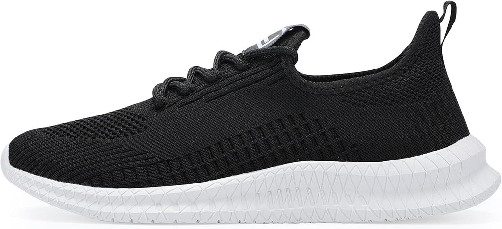 LCGJR Men's Running Shoes Ultra Lightweight Breathable Comfortable Walking Shoes Casual Fashion Sneakers Mesh Workout Shoes