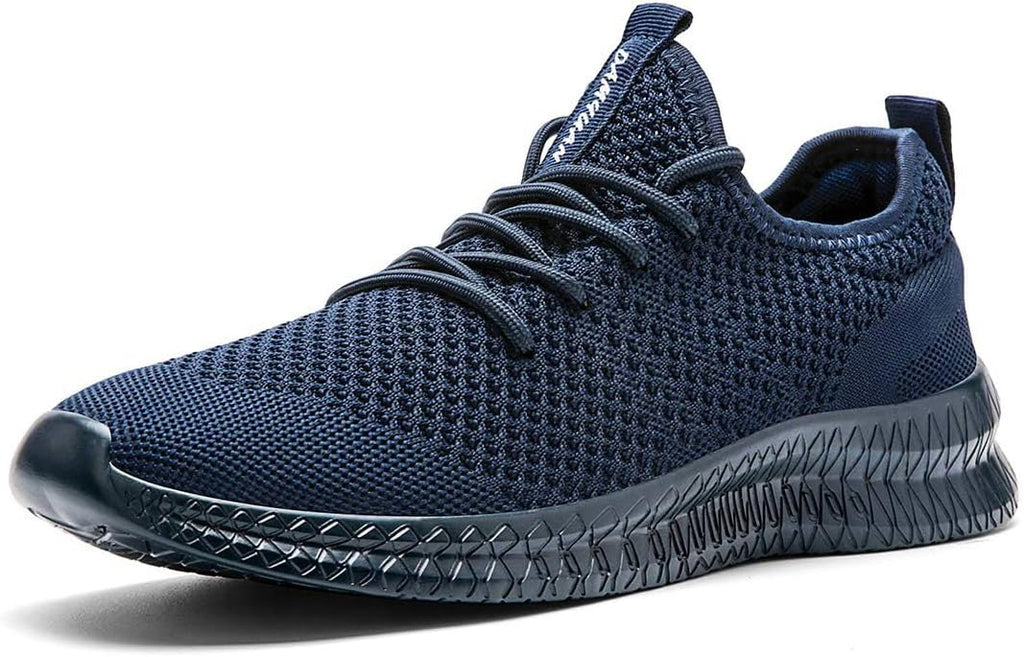 FUJEAK Men Running Shoes Men Casual Breathable Walking Shoes Sport Athletic Sneakers Gym Tennis Slip On Comfortable Lightweight Shoes