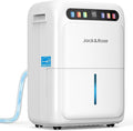 52 Pint Basement Dehumidifier with Drain Hose, 3.3ft, Dehumidifier for Bedroom and Bathroom, Most Efficient Energy Star 2024, 6L Water Tank, Maximum Applicable Area 4500 Sq.Ft