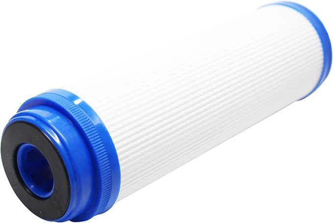3-Pack Replacement for Compatible with GE GX1S01R Granular Activated Carbon Filter - Universal 10-inch Cartridge Compatible with GE SINGLE STAGE DRINKING WATER FILTRATION UNIT - Denali Pure Brand