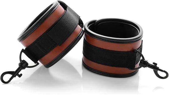 6pcs Black PU Adjustable Straps Sports Training Fitness Gear Home Yoga Set-FlexoryFit