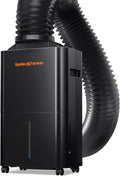 Spider Farmer Upgraded Dehumidifier with Drain Hose 2000 Sq.Ft.Dehumidifier with Smart Humidity Control Display, Air Duct, 24-Hour Timer, Provides Powerful Dehumidification for Grow Tent and Home