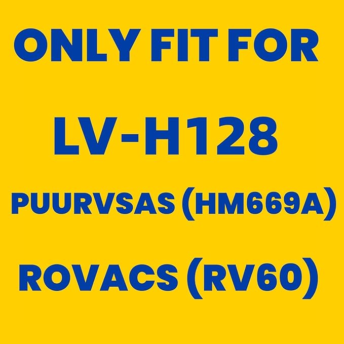 isinlive LV-H128 Air Purifier Replacement Filter Compatible with LEVOIT LV-H128/ PUURVSAS (HM669A) / ROVACS (RV60) 3-in-1 HEPA Filter, 4 Pack LV-H128 Filters and 30 Pack Aroma Pads