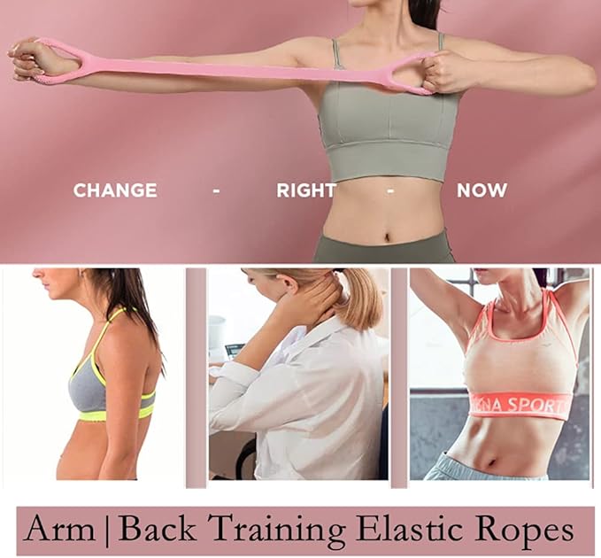 Resistance Bands,Professional Exercise Bands Long Natural Latex Elastic Bands, Perfect for Strength Training,Physical Therapy,Yoga,Pilates,Stretching-FlexoryFit