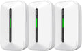 Carbon Monoxide Detectors Plug in,10 Year Replaceable Battery Operated Co Monitor Alarm,Plug and Play Co Detector,Portable Carbon Monoxide Detector for Home,Traval,RV,Hotel GS846A 3 Pack