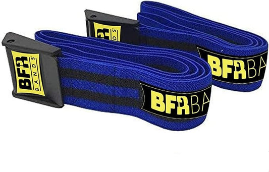 Bands Blood Flow Restriction Bands for Arms Legs & Glutes Extra Wide 2" Straps for Occlusion Training Quick-Release Elastic Strap Ideal for Muscle Growth Without Heavy Weights-FlexoryFit