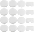 NV22L Filters for Shark Navigator Swivel Upright Vacuum NV22L, NV22, NV22S, NV26, NV27, UV400 Part # XF22, 8 Foam + 4 Felt Circular & Exhaust Filters Kit