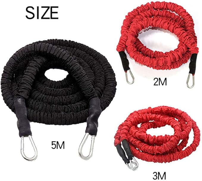 YNXing Resistance Training Rope Explosive Force Bounce Physical Training Resistance Rope Improving Speed, Stamina and Strength-FlexoryFit