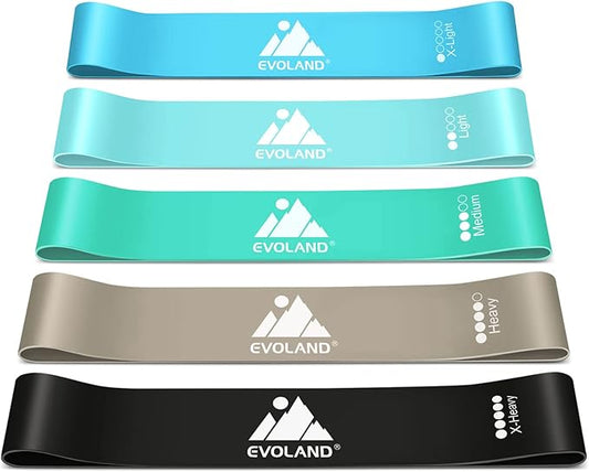 Resistance Bands Set, Workout Bands with Handles, Door Anchor, Ankle Straps and Carry Bag, Exercise Bands for Shape Body and Home Workouts-FlexoryFit