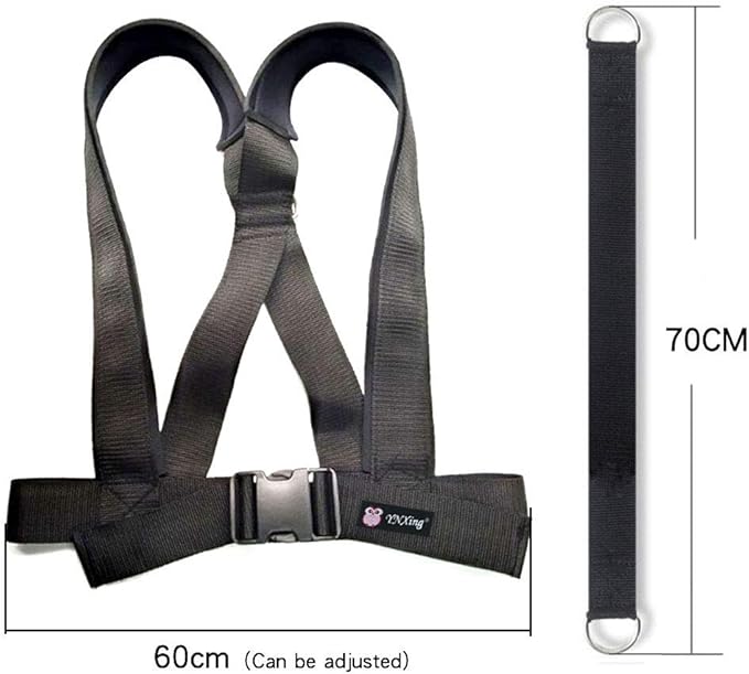 YNXing Resistance Training Rope Explosive Force Bounce Physical Training Resistance Rope Improving Speed, Stamina and Strength-FlexoryFit