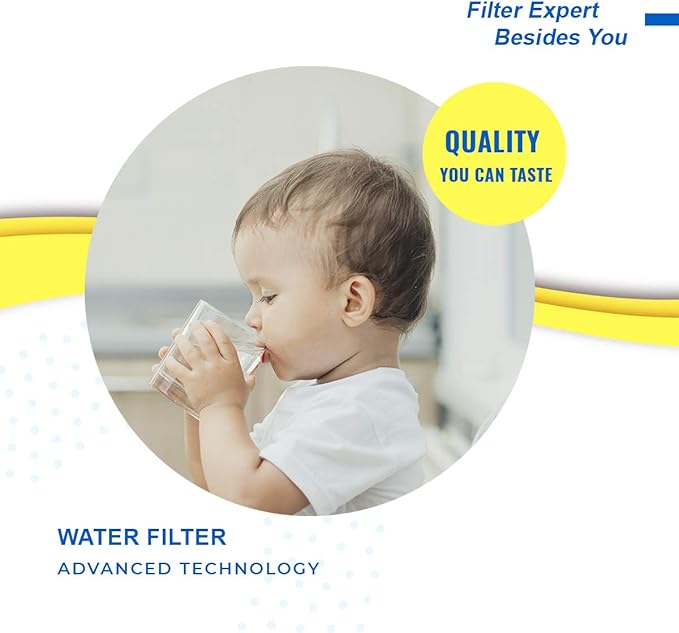 3US-AF01 Under Sink Water Filter Replacement for Filtrete Standard 3US-AF01 3US-AS01 Whirlpool WHCF-SRC WHCF-SUFC WHCF-SUF 2PACK