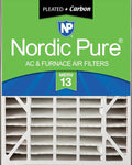 Nordic Pure 20x25x5 Air Bear AC Filter Replacement MERV 13 Plus Carbon 1 Pack by NordicPure