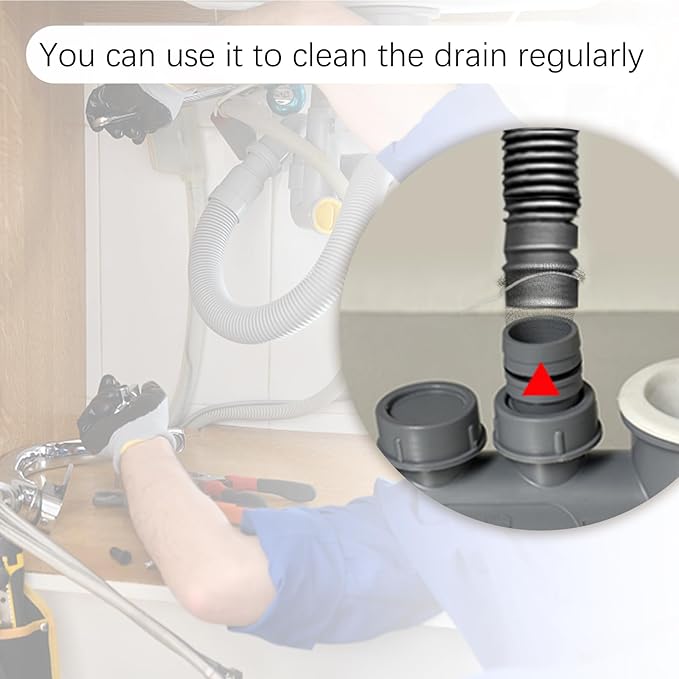 24 PCS Washing Machine Drain Lint Trap, Lint Traps, Lint Catcher for Washing Machine, with 24 Nylon Cable Ties