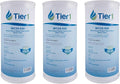 Tier1 25 Micron 10 Inch x 4.5 Inch | 3-Pack Whole House Radial Flow Carbon Block Water Filter Replacement Cartridge | Compatible with Pentek RFC-BB, FXHTC, 155141-43, WRC25HD, Home Water Filter