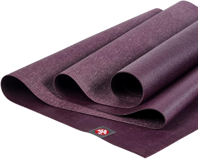 Manduka eKO SuperLite Yoga Mat - 1.5mm Natural Rubber | Foldable & Travel Friendly | Soft Textured Surface | Eco-friendly-FlexoryFit