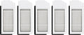 (5 Pack) N20 Plus HEPA Filter Compatible With ECOVACS DEEBOT N20 Plus/ N20 Pro Plus/ X1 Omni/ T10/ T10 Plus/ T10 Turbo/ T10 Omni, Robot Vacuum Filter Kit, Replacement Filters Accessories, White