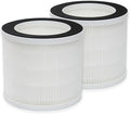 PUREBURG Replacement Filters Compatible with Afloia Demi Air Purifier, 2-Pack H13 HEPA Air Clean Dust VOCs Odor Pets Hair Smoke