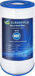 90 Sq. Ft. Pool Filter Compatible with Hayward C900, CX900RE, Pleatco PA90, Unicel C-8409, Filbur FC-1292, Sta-Rite PXC95, Ultral-B6, NSF Certified,L x OD: 17 3/8" x 8 15/16" 1 Pack