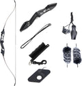 Recurve Bow Set, 56 Inch Takedown Recurve Bow with Metal Riser, 50lbs Draw Weight for Adult Outdoor Hunting & Archery Practice – Complete Accessories