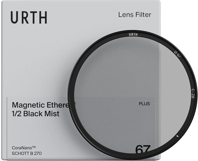 Urth 39mm Magnetic Ethereal Black Mist ½ Diffusion Lens Filter — Cinematic by Urth